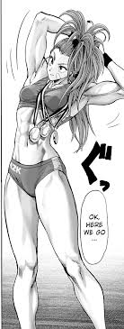 Captain Mizuki stretching. | One-Punch Man | Know Your Meme