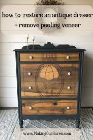 How To Restore Antique Dresser How To Paint And Stain An Antique Dresser Best Way To Re Antique Dresser Restoring Old Furniture Antique Furniture Restoration