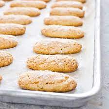 Ingredients · 3 large eggs · 6 tablespoons (74g) granulated sugar · 1/4 teaspoon salt · 1 teaspoon vanilla extract · 1 cup (113g) pastry flour · confectioners' sugar, . Ladyfingers America S Test Kitchen