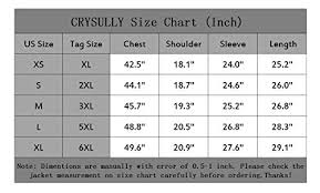 Crysully Mens Spring Vintage Pu Faux Leather Jacket Casual
