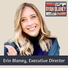 Hi! My name is Erin Blaney and I am the executive director for the Ryan  Blaney Family Foundation! I graduated from the University of Alabama in  2019 and immediately started my position