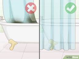 Your best option is to be proactive about not letting it grow. 3 Ways To Prevent Mildew On A Shower Curtain Wikihow