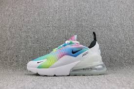 Dependable Nike Air Max 270 Flyknit White Rainbow Ah6789 700 Women S Running Shoes Sneakers Nike Air Max Nike Shoes Air Max Nike Air Max For Women