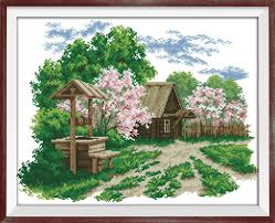 Counted cross stitch dishtowel pattern for huck dishtowels 14 count, aida, dmc thread, pdf pattern download. Top 10 Seaside Cross Stitch Patterns List And Get Free Shipping 205a2k6l