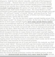 Term Paper Example Tagalog Prayer Term Paper Model Question Paper Tagalog Prayer