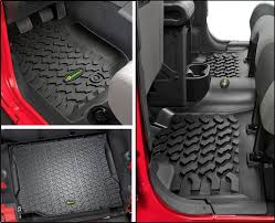 Quadratec Ultimate All Weather Floor Liner Triple Combo For 07 13 Jeep Wrangler Unlimited Jk 4 Door Jeep Wrangler Accessories Jeep Rubicon Accessories Wrangler Accessories