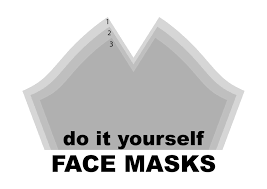 Vector Pattern Face Mask Do It Yourself Ai Eps Pdf Svg Png Jpg Printable Files Digital Drawing Face Mask Mask Tutorial Free Printable Sewing Patterns