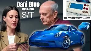 Image result for Iris Blue 2025 Porsche