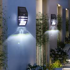 Auto Rechargeable Solar Wall Light Modern Outdoor Led Solar Exterior Lamp With Battery Sunlight Charge Night Emergency Lighting Path Lights Aliexpress