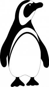 Penguin clip art black and white clipart panda free clipart images. Penguin Black And White Free Penguin Clip Art 4 Clipart Best Clipart Best Animals Images Black Cat Painting Penguin Animals