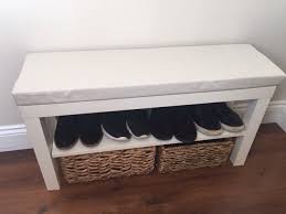 Ikea lack tv bank in schwarz 90x26cm kuche haushalt wohnen tv. Turn A 7 Lack Tv Unit Into A Hallway Bench Ikea Hackers Ikea Mangel Alte Mobel Ikea