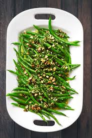 Green Beans With Orange And Almond Gremolata Recipe Thanksgiving Green Bean Recipe Green Bean Recipes Green Beans Side Dish