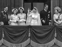 Queen elizabeth ii was born princess elizabeth alexandra mary on april 21, 1926, in london, to at the time of their wedding, great britain was still recovering from the ravages of world war ii, and. Queen Elizabeth Ii Wedding Family Group On Balcony Photo Associated Newspapers Art Com Queen Elizabeth Ii Wedding Princess Elizabeth Queen Elizabeth