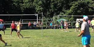 Volleyball Battle at the Bay