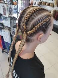 Braided hairstyles are the most feminine and elegant, but sometimes they're too difficult to implement at home. Pin On Hair