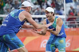 Quarta (12/09), quinta (13/09), sexta (14/09) e sbado (15/09) local: Jogos Olimpicos Rio 2016 Volei De Praia Masculino Alison E Bruno Schmidt Contra Adrian Carambula E Alex Ranghieri Fotos Publicas