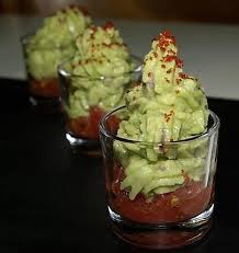 Verrine Aperitif Au Guacamole Ou Comment Accommoder Les Restes Recette Verrine Aperitif Recette Verrine Aperitif