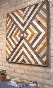 Reclaimed Wood Wall Art Decor Lath Triangle Diamond Geometric 30 X 30 Black Friday Sale Wood Wall Art Decor Reclaimed Wood Wall Art Barn Wood Decor