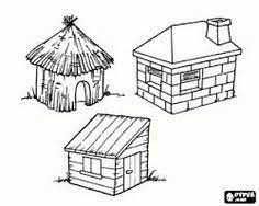 3 little pigs house template preschool craft activity brings the three little pigs kids story to life. 10 The Three Little Pigs Ideas Three Little Pigs Little Pigs Three Little