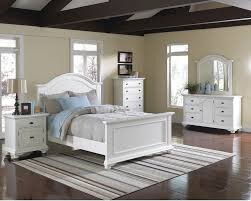 Use curtain panels or drapes to soften the sharp lines of a modern white bedroom while allowing in natural light. Brook Off White 7 Piece Full Bedroom Set The Brick White Bedroom Set White Panel Bedroom White Bedroom Set Queen