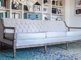 Give your old tired couch a new look and trust me, you can do this. How To Reupholster A Couch On The Cheap Lovely Etc