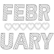 Free Printable February Coloring Pages Here We Are Sharing Free Printable February Coloring Pages It Is Fr Coloring Pages February Colors Free Coloring Pages