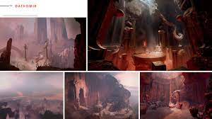 Dathomir Environments Art Star Wars Jedi Fallen Order Art Gallery Environmental Art Star Wars Jedi Yoda Wallpaper