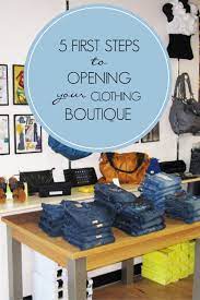 How to start a boutique hotel: 5 First Steps To Opening Your Clothing Boutique