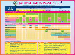 immunisation schedule for baby in indonesia living in