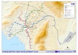 athens metro map