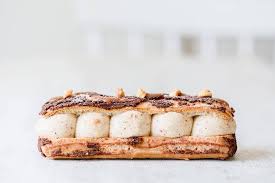 Marine Food A L Heure Qu Il Est Je Suis Dans Le Train Et J Ai Faim Donc Je Repense Au Paris Brest De Abdelkarim Pat Pastry Desserts Organic Wine Eat