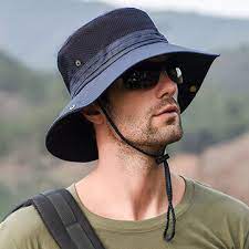 Mens Foldable Breathable Bucket Hat With String Outdoor Fishing Hat Climbing Sunshade Caps Sale Banggood Com