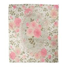 The official shabby chic™ instagram, founded by rachel ashwell for home decor inspiration. Kdagr Flannel Throw Blanket Shabby Chic Rose Pattern Lace Bouquet Of Roses Soft For Bed Sofa And Couch 50x60 Inches Walmart Com Walmart Com