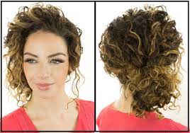 Gather Your Hair Into A Loose Low Bun And Sweep Curls Back From Your Face For An Effortless Look Curly Hair Up Curly Hair Styles Curly Hair Styles Naturally