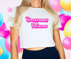 Deepthroat Princess Crop Top Sexy Fetish DDLG Clothing - Etsy