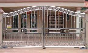 Pagar standar terbuat dari rangka besi hollow, umumnya berwarna hitam atau putih. Jual Pagar Rumah Bahan Stainless Kota Serang Bengkel Las Cahaya Abadi Tokopedia