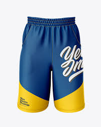 Design the basketball uniform of nba cleveland cavaliers using psd template | photoshop tutorial. Compression Shorts Mockup Front View