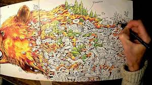 See more ideas about animorphia coloring book, animorphia coloring, doodle art. Colouring Animorphia Time Lapse By Craig Sparks