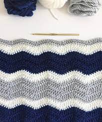 It is also one of the simplest to make, since the basic design consists of simply increasing at the top of the zigzag. How To Crochet A Ripple Blanket Daisy Farm Crafts