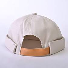 Charm Mens Cotton Brimless Baseball Cap Womens Fashion Beanie Cap No Brim Sailor Cap Beige Amazon Co Uk Clothing