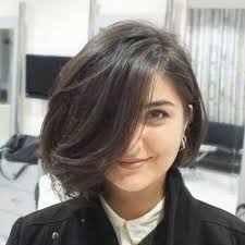 Media Melena Cortes De Cabello Para Cuello Corto Y Cara Redonda Pin En Pelo