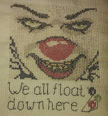 Free cross stitch patterns created by connie barwick. Pennywise Cross Stitch Pattern