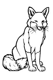 Süße linie symbol fuchs gesicht cartoon malvorlage fuchs fuchs gesicht malvorlage fuchs malen mit vorlage geht es ganz einfach. Ausmalbilder Fuchs Kostenlos Drucken Fur Madchen Und Jungen
