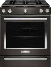 kitchenaid 5.8 cu. ft. slide in gas