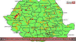 Informaţii referitoare la anul realizării, dreptul de autor şi adresa de contact a. O SingurÄƒ ZonÄƒ RoÈ™ie In CaraÈ™ Severin Harta Privind Rata De Infectare Pe LocalitÄƒÈ›i TrimisÄƒ De Dsp CÄƒtre Isj Reper24