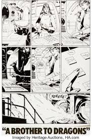 Watchmen is an american comic book maxiseries by the british creative team of writer alan moore, artist dave gibbons and colorist john higgins. Dave Gibbons Watchmen 7 Page 2 Original Art And Color Guide Group Lot 92170 Heritage Auctions