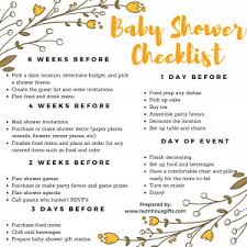 How to plan a baby shower ? Baby Shower Decoration Checklist Online