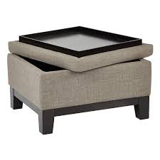 Ave Six Regent Upholstered Storage Ottoman With Reversible Tray Upholstered Ottoman Coffee Table Upholstered Storage Storage Ottoman