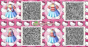 Hello Kitty Animal Crossing Qr Qr Codes Animals Qr Codes Animal Crossing