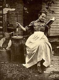 1850 Ladies Maid The Woman In White Historical Costume Vintage Photos